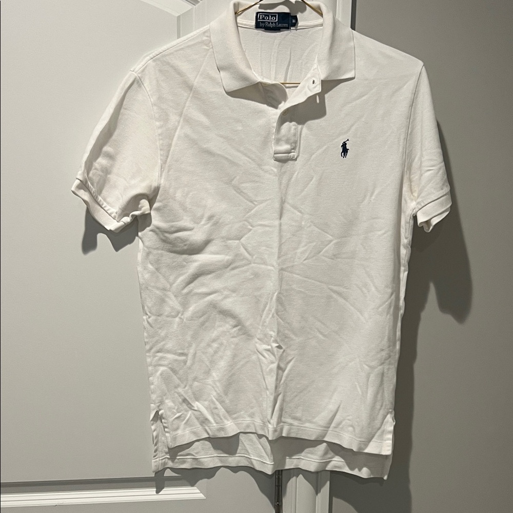 Polo by Ralph Lauren Men's Cream Polo Shirt
